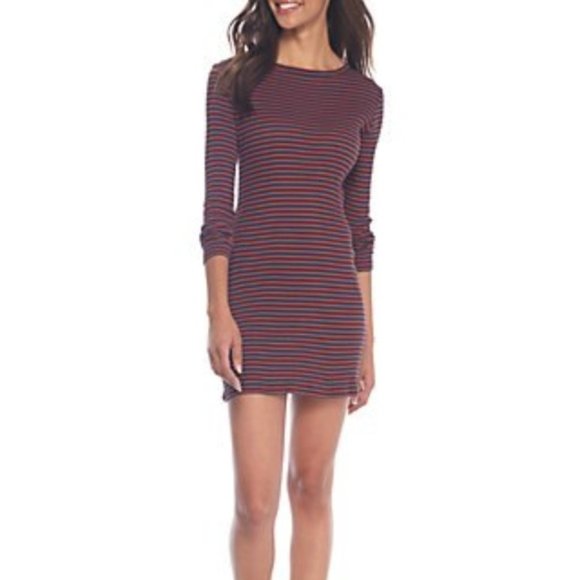 French Connection Dresses & Skirts - French Connection Tim Tim Rib Stripe Dress